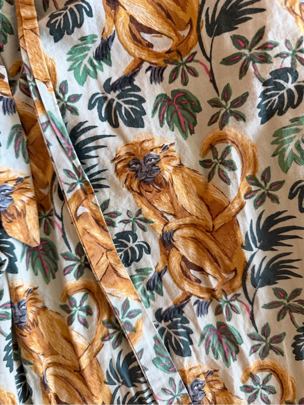 Printfresh Tamarin Mint Pajama Pants Anthropologie crop size Small - Picture 4 of 6